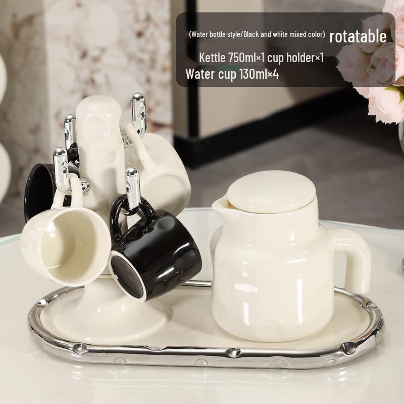 Taozhi Rotating Ceramic Drinkware Set