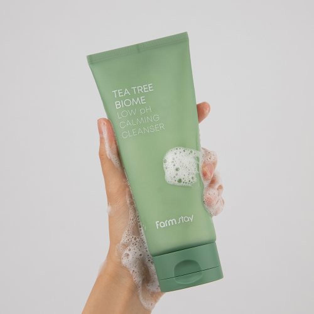 Farmstay Tea Tree Biome Low Phh Calming Cleanser 180ml