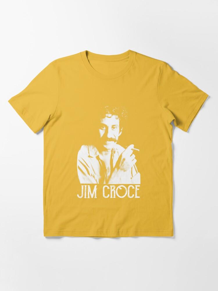 Jim Croce Jim Croce - White Stencil Perfect Gift Men Women Essential T-Shirt