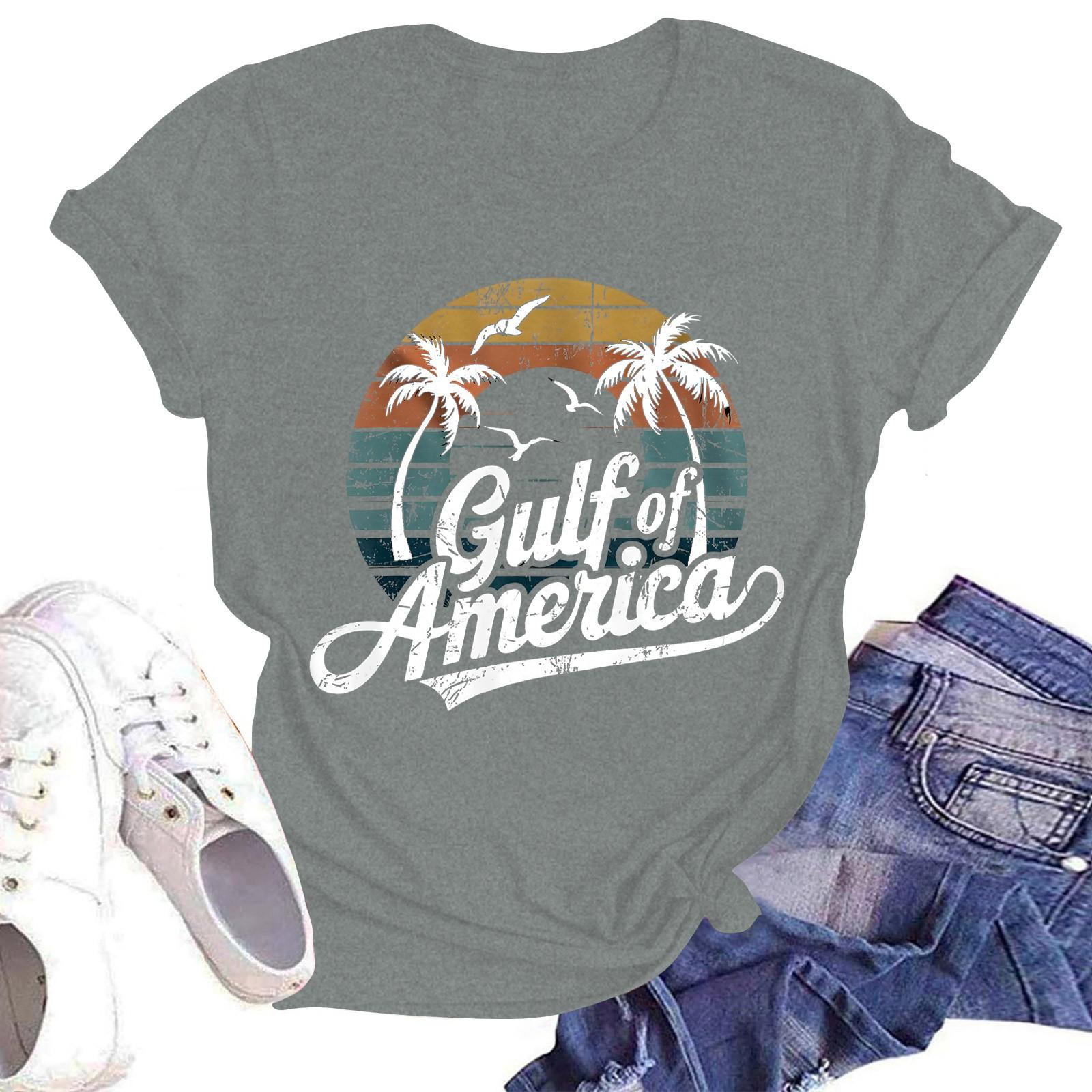 

Женская повседневная мода уличная облегающая футболка с коротким рукавом с принтом «Текущие события вокруг» L