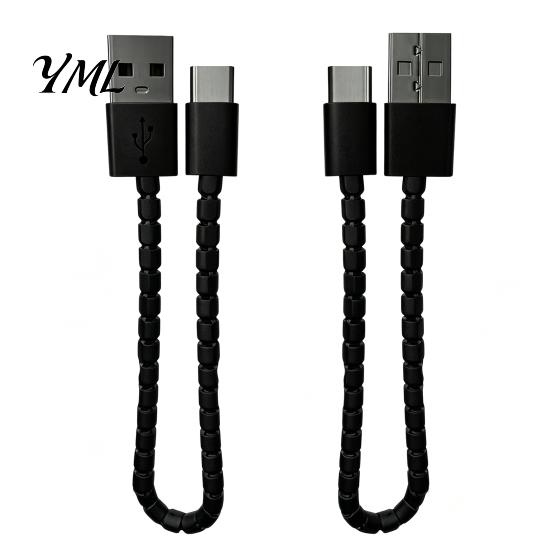 Sensory Toys for Adults 3D Printed Imitation USB Cable Fidget Toy, Flexible Articulated Focus Tools Work Stress Relief Toy Office Desk Decompression