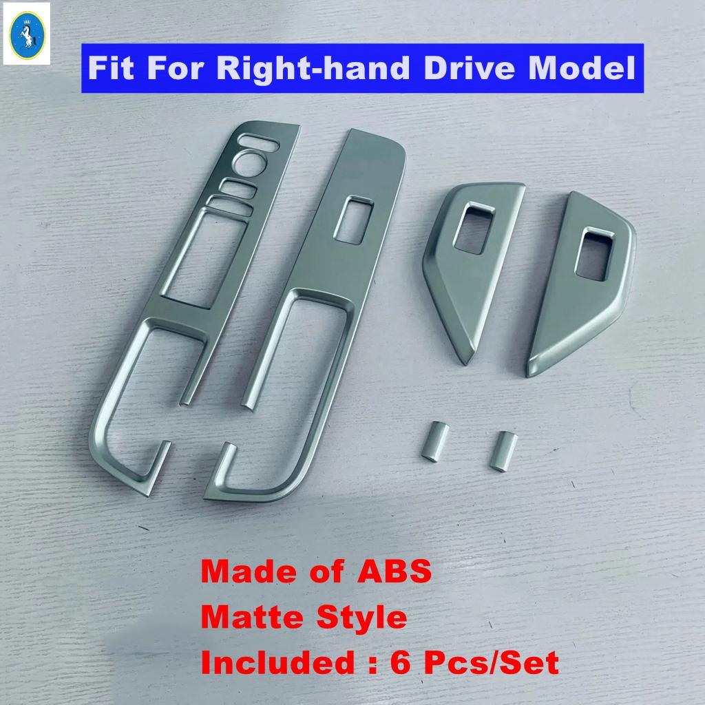 For Honda Stepwgn 2024 ABS Car Inner Armrest Window Lift Button / Rear Air Outlet Decor Frame Cover Trim Accessories