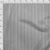 oneOone Cotton Cambric White Fabric Stripes Sewing Craft Projects Fabric Prints By Yard 42 Inch