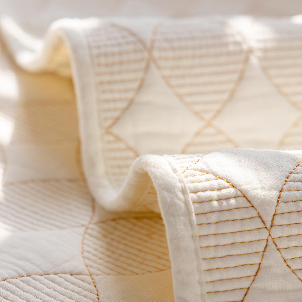 Embroidered Cotton Sofa Cushion Fabric Non-Slip Cushion Four Seasons Universal New Cotton Pastoral Leather Sofa Cover Cover Cloth