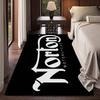 N-NORTON Motorcycle LOGO Floor Mat Cheaper Anti-slip Modern Living Room Balcony Printed Bedside Mats