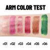 6 Colors Glitter 1pcs Lip Glaze Long Lasting Lip Gloss Waterproof Liquid Lipstick Makeup Lip Oil Lip Tint Moisturizing Lip Balm