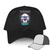 Módní značka Baseballové čepice sunmmer Snapback Hat unisex Awesome Techno Music Skull Head Adult nejnovější golfová čepice Prodyšné klobouky