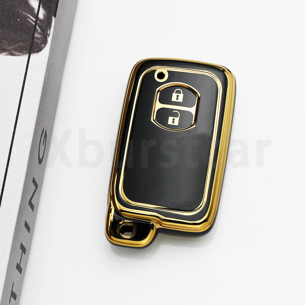 Fashion Tpu For Toyota Land Cruiser Auris Prius 30 Alpha Aqua Lexus Lc 200 Car Key Case 2/3/4 Buttons Remote Cover Shell Holder
