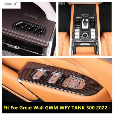 Gear Shift Panel / Window Lift / Dashboard Air AC Outlet Cover Trim Accessories For Great Wall GWM WEY TANK 500 2024