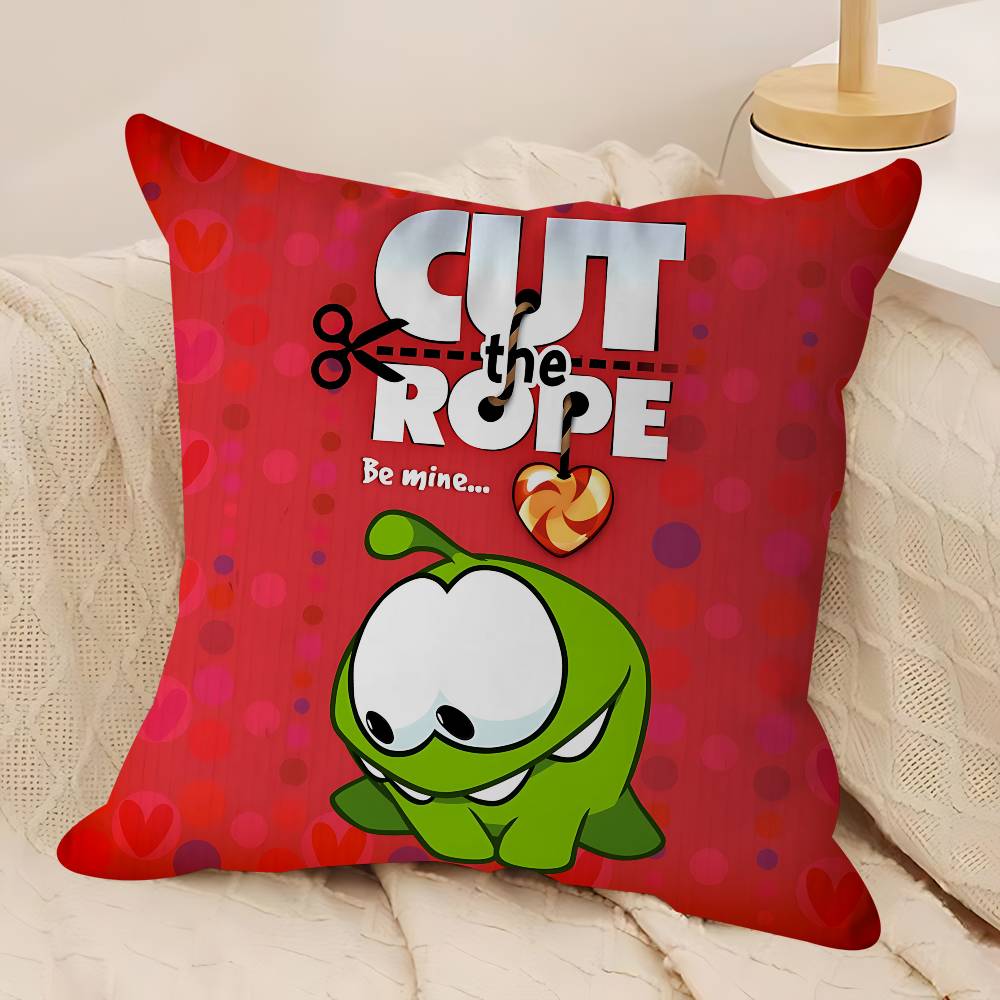 C-Cute Cut The R-Rope Dekorative Raumästhetik Kissenbezug Heimdekor Schlafzimmer Sofa Bett Couch Kissenbezug 45x45