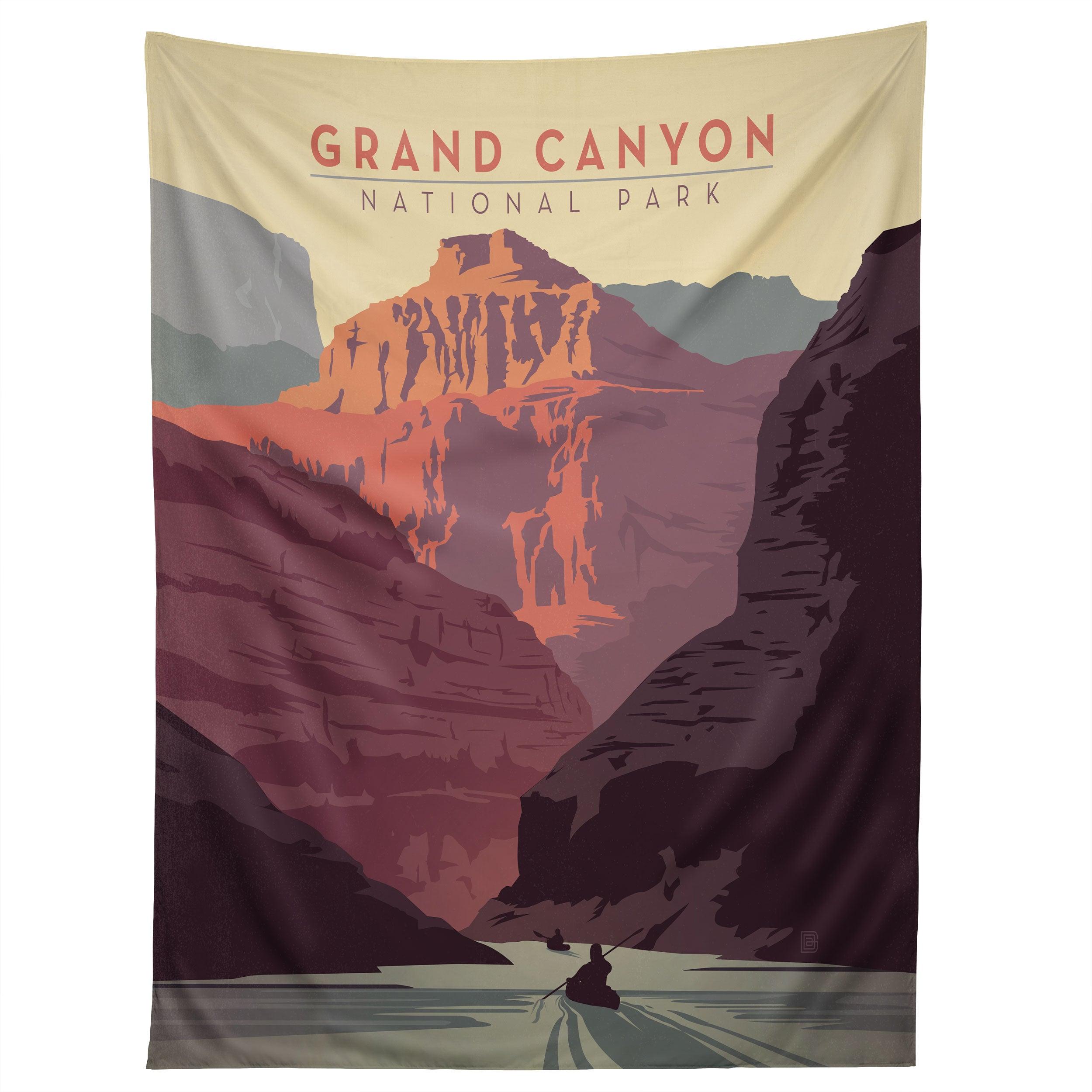 GRAND CANYON NATIONAL PARK tapestry 75x100