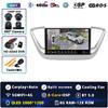 9" Android 14 Carplay Car Radio For Hyundai Solaris 2 Verna 2016-2020 Multimedia Video Player Navigation GPS Stereo 2Din WIFI+4G