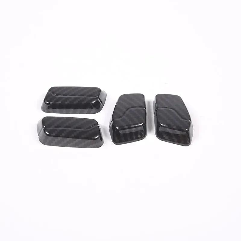 For BMW 5 Series G60 2024-2025 ABS Car Front Seat Adjust Button Cover Trim Sticker Car Interior Accessories