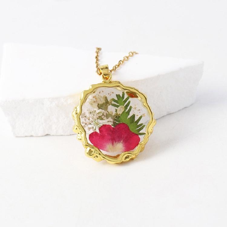 Fashion Statement Floral Necklace Birth Month Flower Neckchain Stylish Accessory for Birthdays Anniversaries