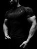 Breathedivinity Summer Muscle Men's Quick-Dry Short Sleeve Fitness Top