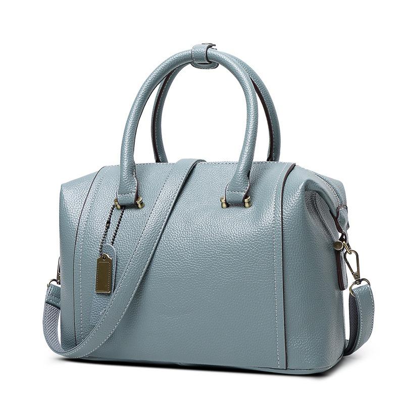 Summer New Lychee Pattern Women's Bag Trendy Solid Color Versatile Handbag Single Shoulder Oblique Span Bag
