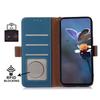 For Xiaomi Redmi Note 13 Pro+ 5G Cell Phone Case Silky Genuine Cow Leather Wallet Cover