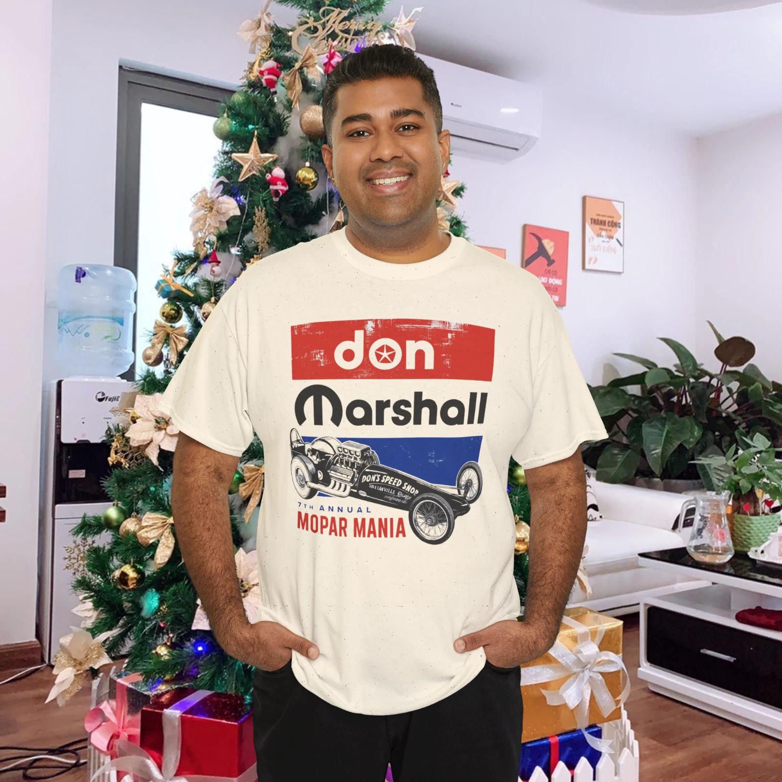Classic Muscle Car Drag Racing Mania Graphic T- Shirt 3XL