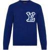 2010s LV-Intarsia Crew-neck Sweater 1A7XOI