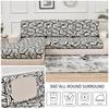Newest Floral Sofa Seat Cushion Cover Non-Slip Chair Cover Stretch Sofa Cover For Living Room Replacement For Individual Cushion