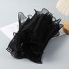 Bilateral Wave Pattern Gauze Silk Ribbon for Flower and Cake Decoration