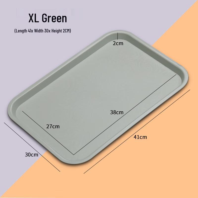 Molona Rectangular Plastic Serving Tray