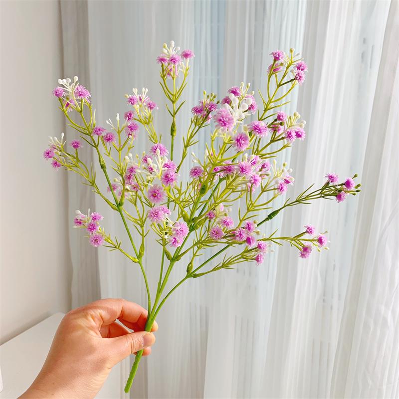 Букет искусственных цветов «Дыхание ребенка» - Декоративная цветочная композиция