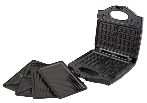EKT006K WAFFLE MAKER GRILL SANDWICH 3in1 TURBO 700W