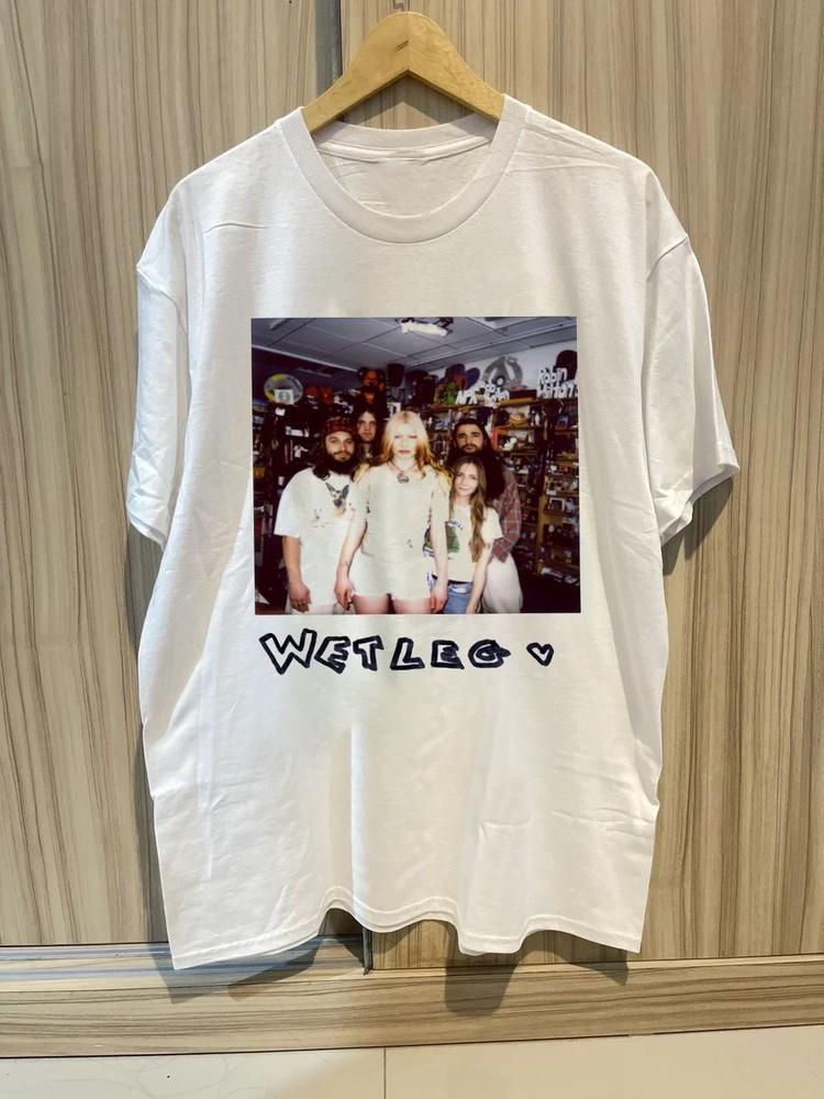 Vintage Wet Leg Indie Rock Band White S-5XL T-Shirt BB066 Unisex T-Shirt XXL