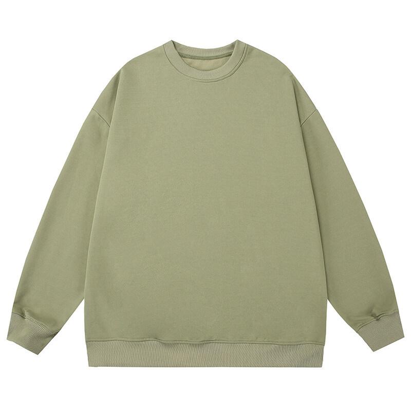 Crew Neck Pullover Sweater Men's and Women's Trendy Brand Loose and Versatile Casual Sports Top Sweater