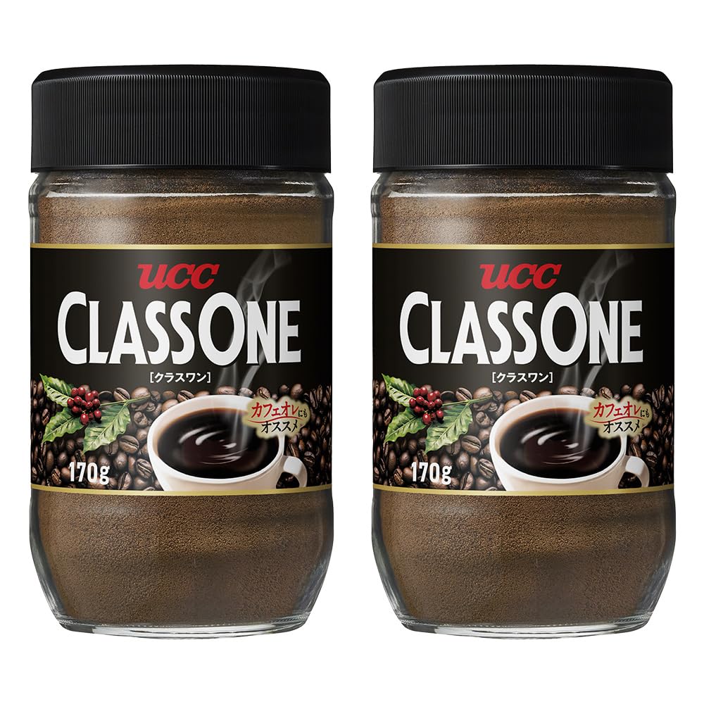 

Class One Instant 340g Jar x 170g Coffee, (2 Jar)