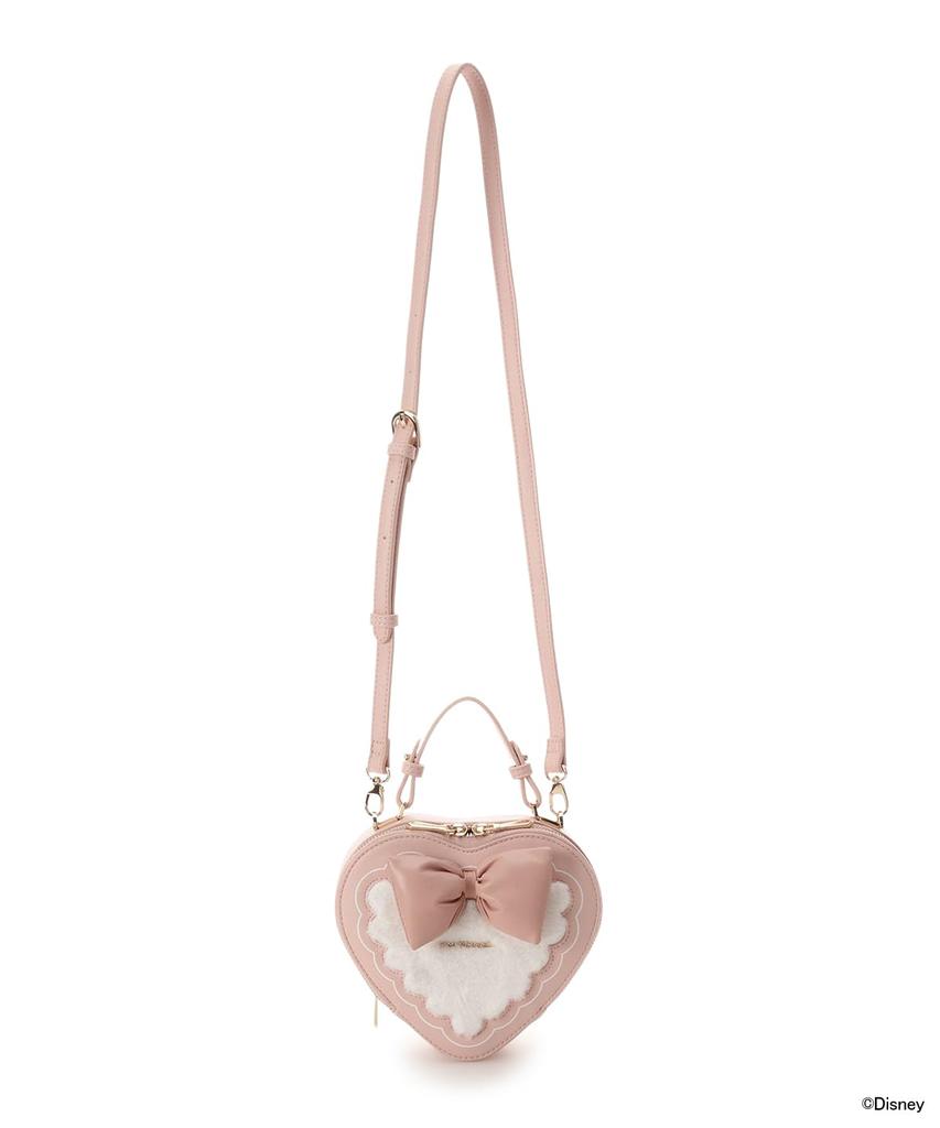 Samantha Vega "The Aristocats" "Disney Marie" Collection Heart-Shaped Shoulder Bag for Girls, White, 000724201750611000