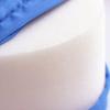 Bed Wedge Pillow Blue Triangle Foam Concealed Zip Removable Washable Sleeping Pillow for Back Suppor