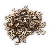 200Pcs Mixed Wooden A Z Letters 0 9 Numbers Unpaint DIY Decoations Kids Early Learning Toys