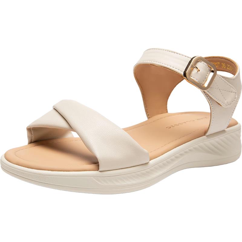 ZHR AY207 Women s Thick-Soled Velcro Sandals 37