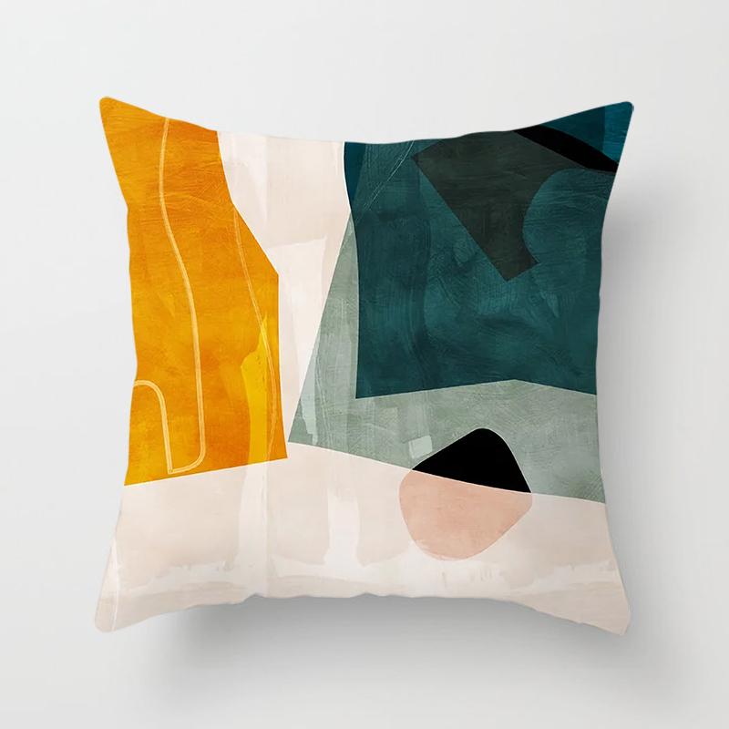 

Наволочка с принтом, украшение для автомобиля, дивана, подушки, чехлы для кровати, Bohemian home, розового цвета 40x40cm