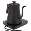 Bollitore Elettrico a Collo d'Oca 1200W Acciaio Inossidabile 304 Controllo della Temperatura Teiera Bollitore per Caffè Pour Over con Schermo LCD Timer per Casa
