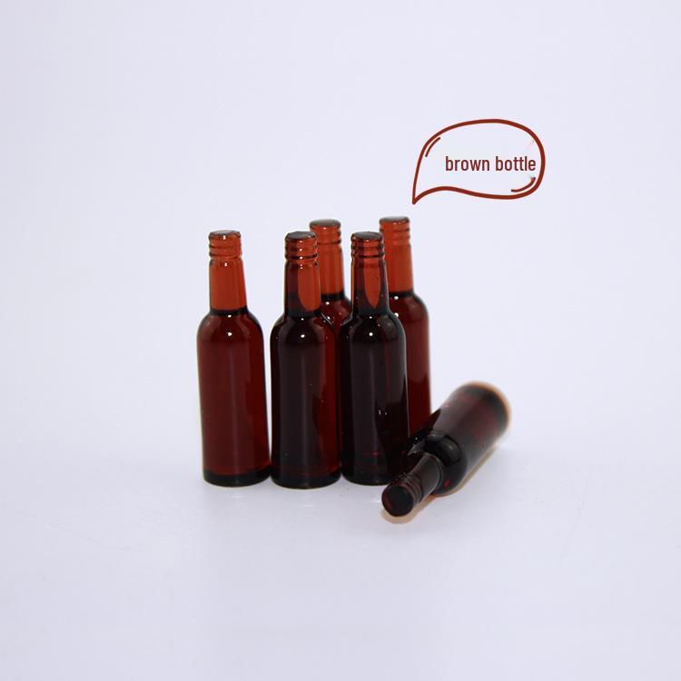 52DOLLHOUSE Miniature Dollhouse Accessories: Multi-Color Mini Wine Bottles (D171)