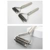 Multiuse Pet Massage Comb For Thick Furs Coat Quick Detangler Tool With Easy to Grip Handle Slicker Brush for Home Use