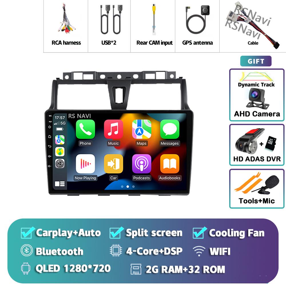 Android 14 Carplay Car Radio For Geely EC7 2014 - 2016 Head Unit 2Din Multimedia Video Player GPS Stereo 360 Camera AI Voice DVD