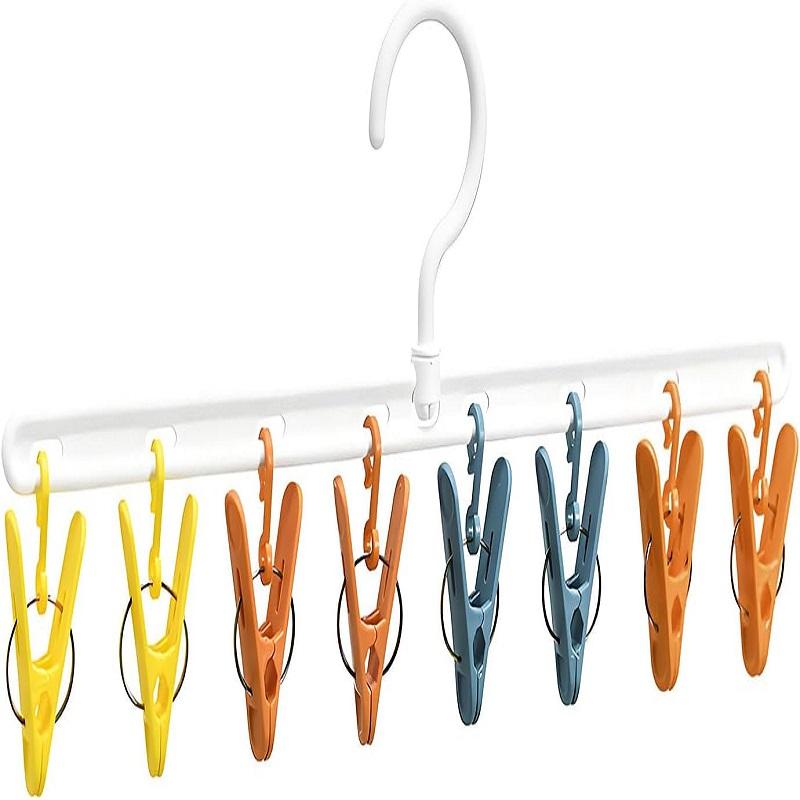 

Clothes Hanger Organizer Space Saving Hanger Multi-Port Clothing Rack Storage Hangers For Clothes Storage Clothing Windproof