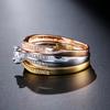 Three-color Three-piece Joint Ring Set