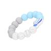 Baby Teething Bracelet Loose Silicone Round Handcrafted Infant Bracelet Teether Toys for Nursery