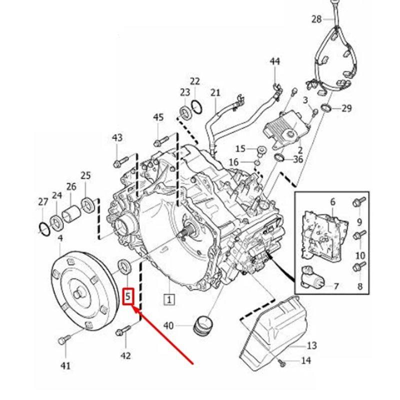 Gearbox Oil Seal/Front Oil Seal(For Volvo S60//S80/XC60)- Car Transmission Part 30713726