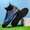 Football Shoe High -top TF Crushed Nails Male and Female Adult Children's Nail Shoes Training Shoes Artificial Grass Football Boots