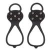 5/8 Teeth Snow Ice Claws Non-Slip Walking Cleat Ice Grippers Ice Crampons Walking Shoe Ice Spikes for Outdoor Activities