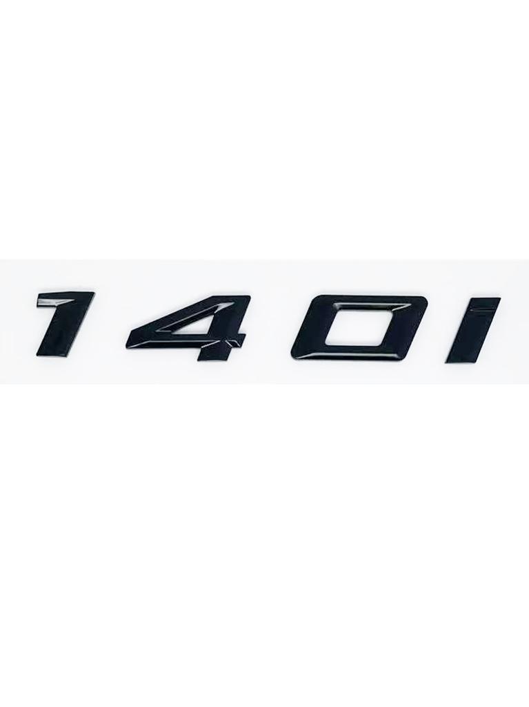 ABS Auto Kofferraum Buchstaben Logo Plakette Emblem Aufkleber für BMW 1er Serie 116i 118i 120i 125i 130i 135i 140i E81 E82 E87 E88 F20 F21 bis2