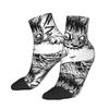 Souichi Anime  Ankle Socks Men Junjis Itos Breathable Vintage Sock Summer Running Anti Skid Graphic Socks Birthday Gift