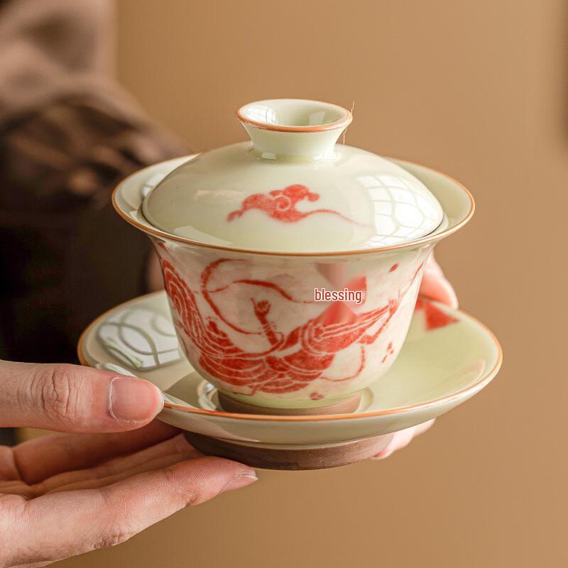 Sun Xiaomei Dunhuang Ceramic Gaiwan