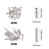 90pcs Cabinet Shelf Pegs, 5mm Shelf Pins, Metal Shelf Bookshelf Pegs, Shelf Pin Shelf Holder,  Shelf Pins 5mm Peg Shelf Holders